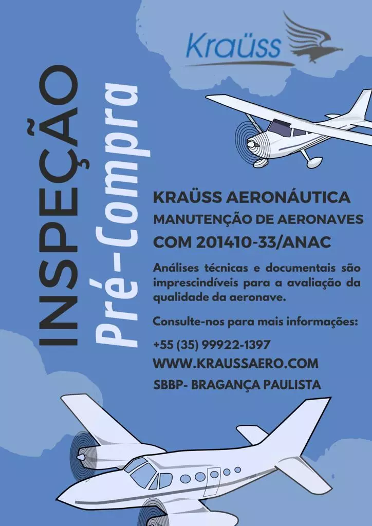 INSPEÇÃO PRÉ-COMPRA DE AERONAVES